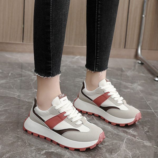 Breathable casual thick-soled height-increasing shoes BSS21